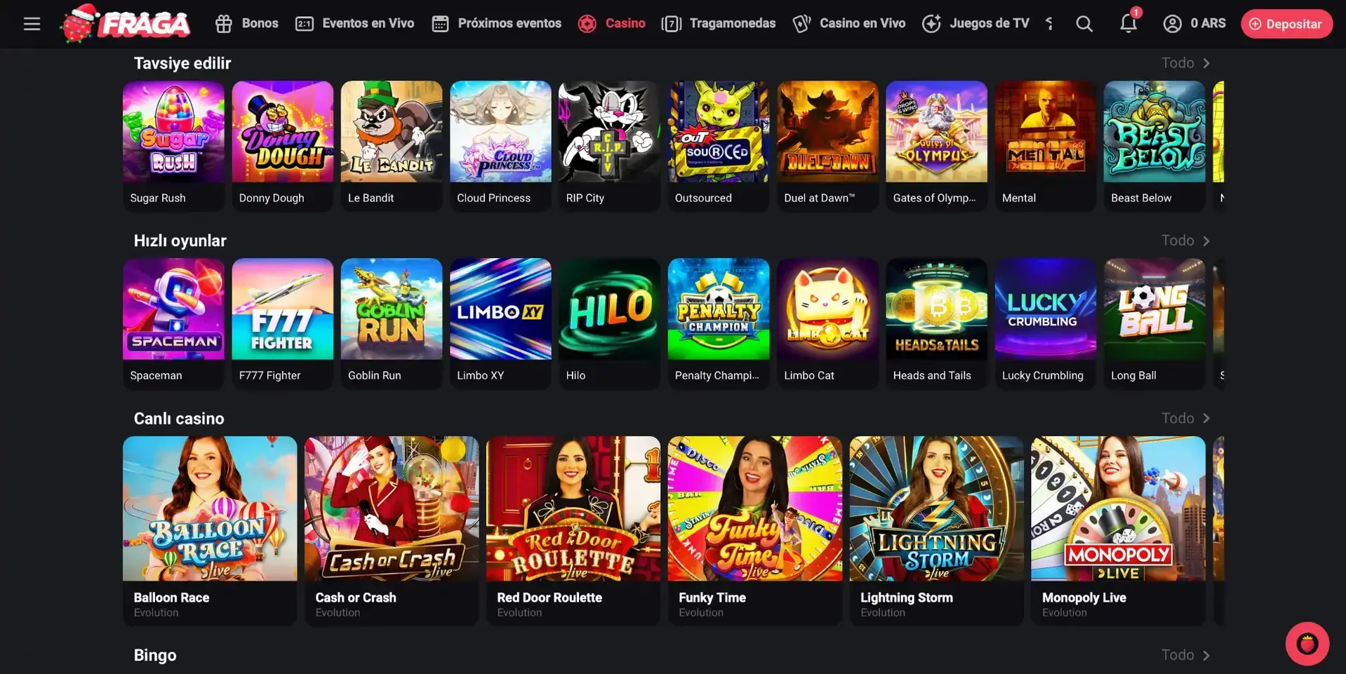 Fraga Casino: tu lugar para jugar online image 3